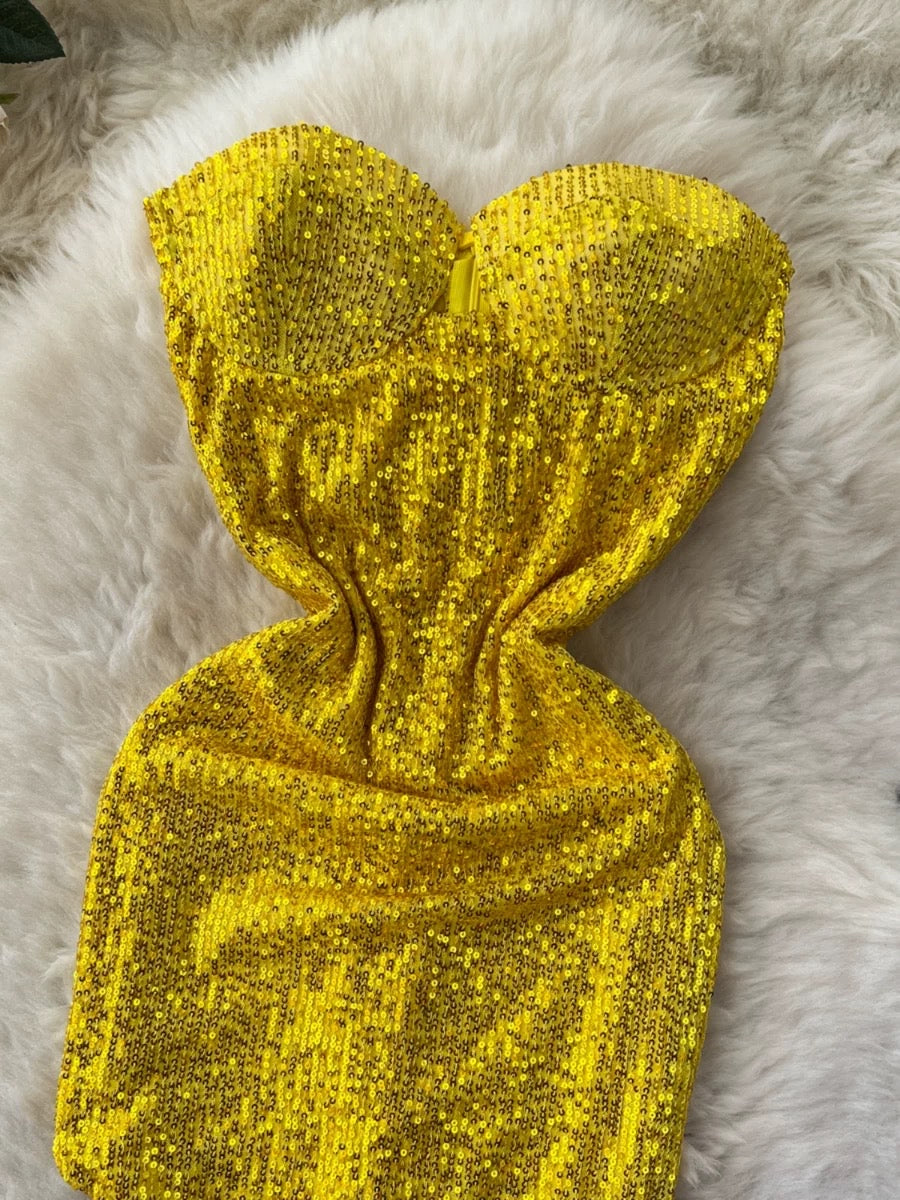 Ishita Anand In Our Zareen Sequin Dress