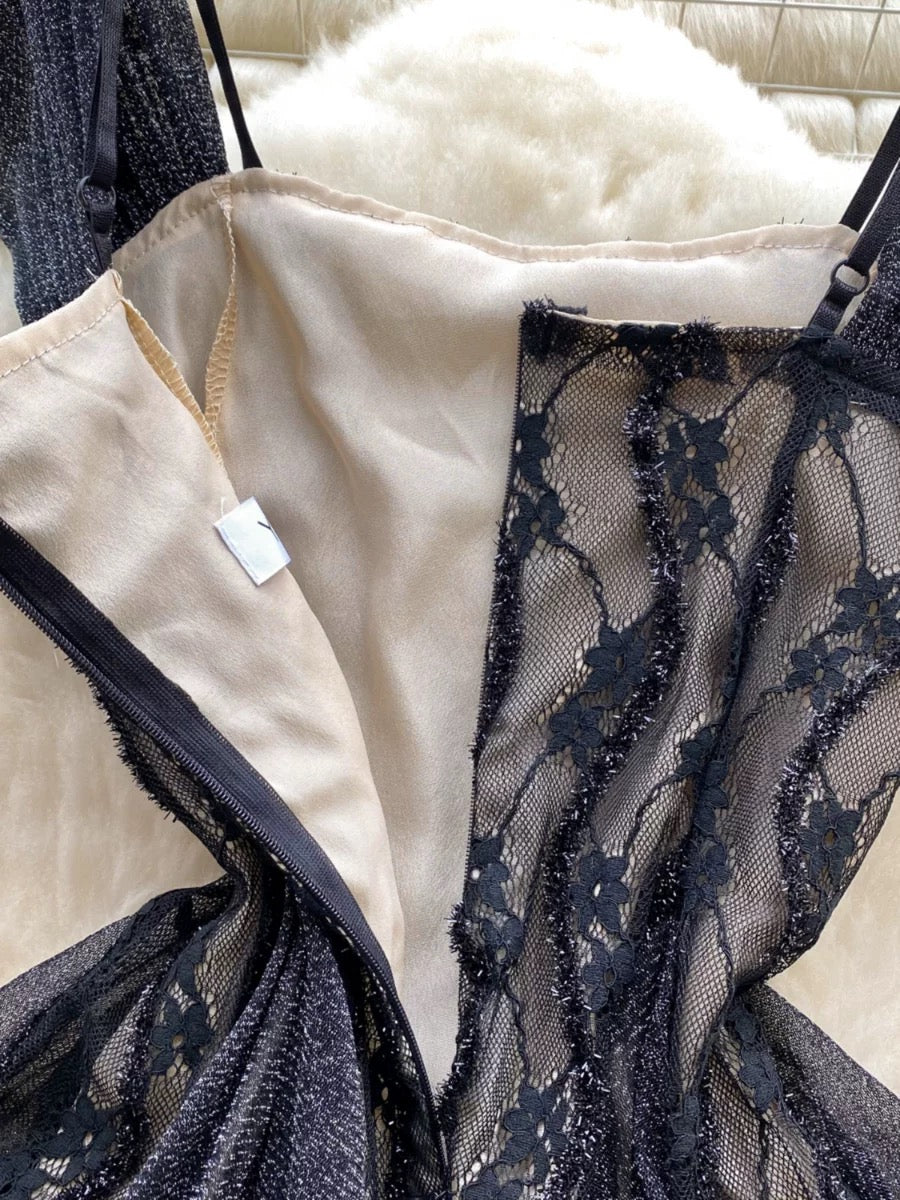 Gibrell Lace Detailing Dress