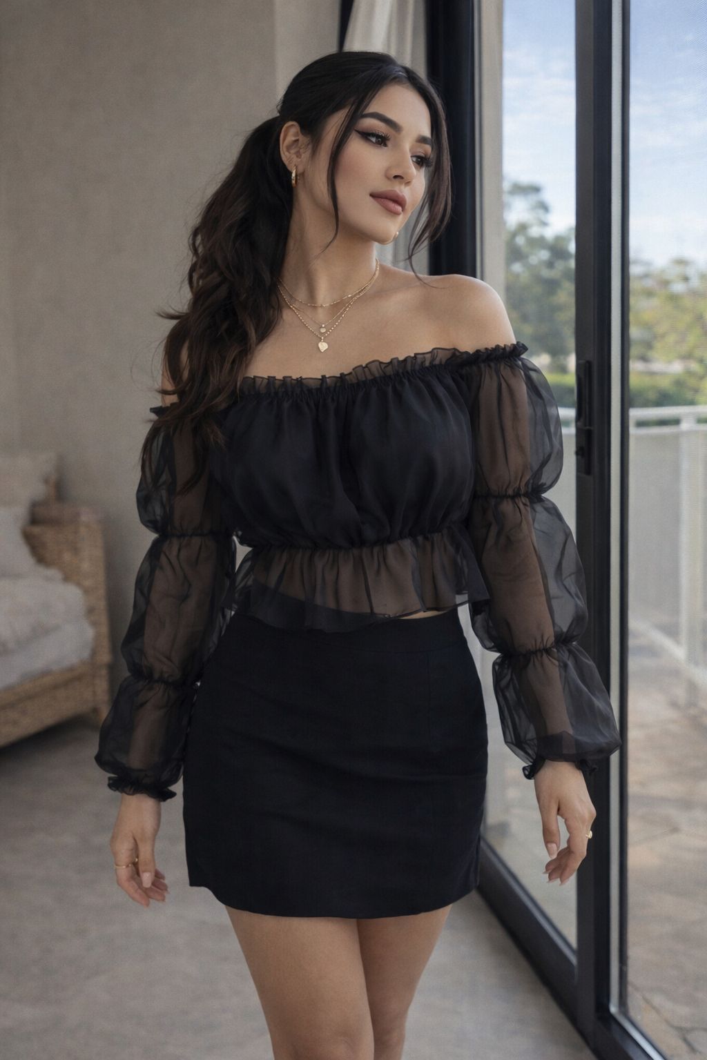princess polly baby blue dress ZARA BLACK STRETCH JERSEY OFF SHOULDER 3/4 SLEEVE MIDI DRESS SIZE M –  Whispers Dress Agency