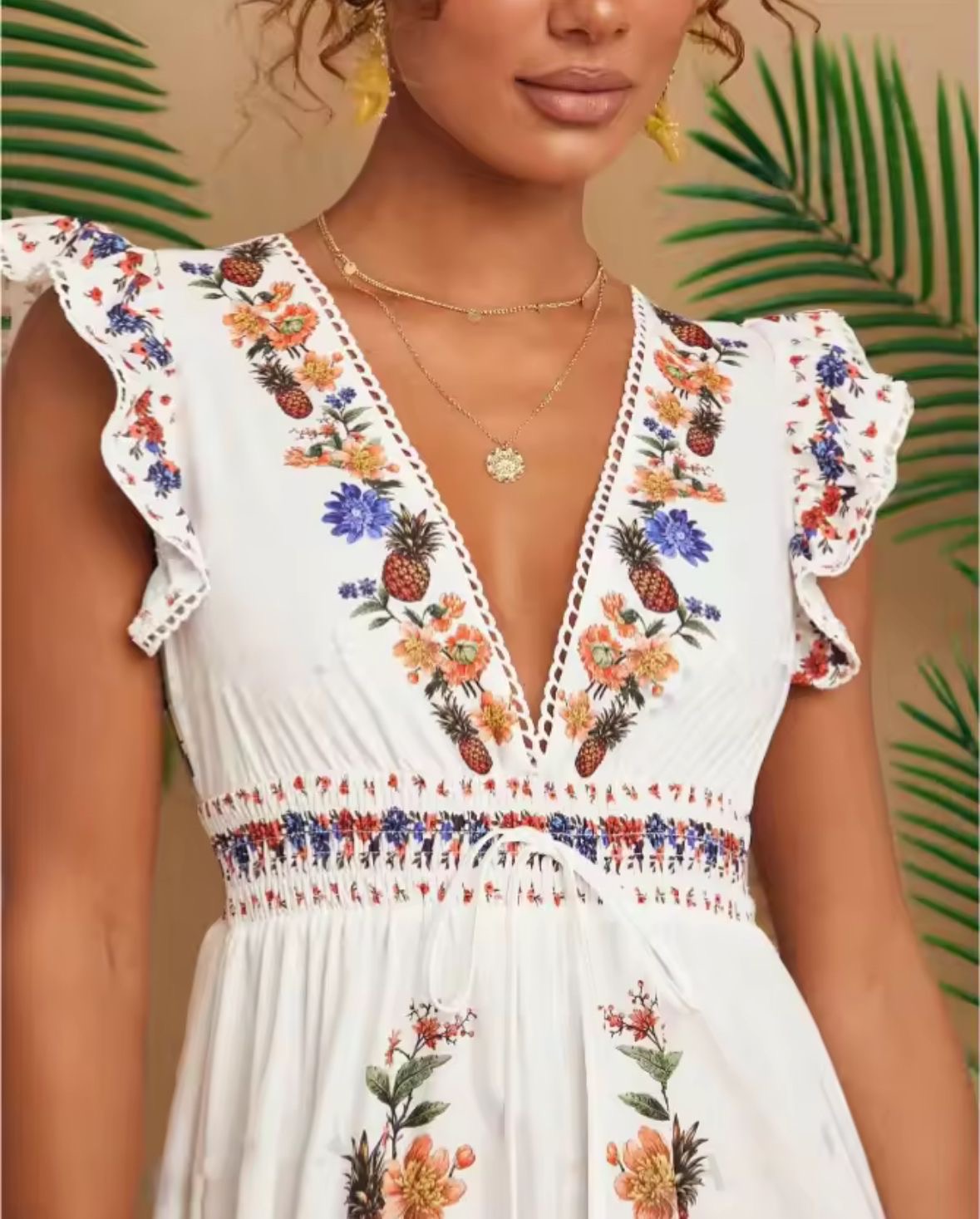 Jessica Printed Dress