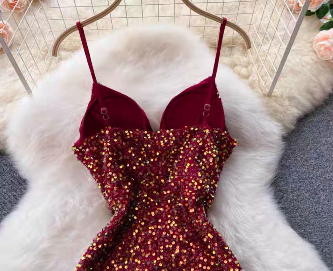 Alisha In Our Gima Sequin Dress