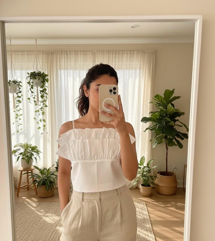 Princess Fan Top - Made For Her Label
