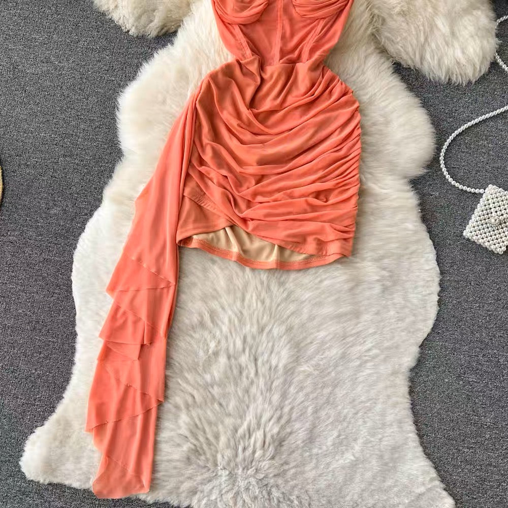 Ishita Anand in Our Alma Bodycon Flared Dress