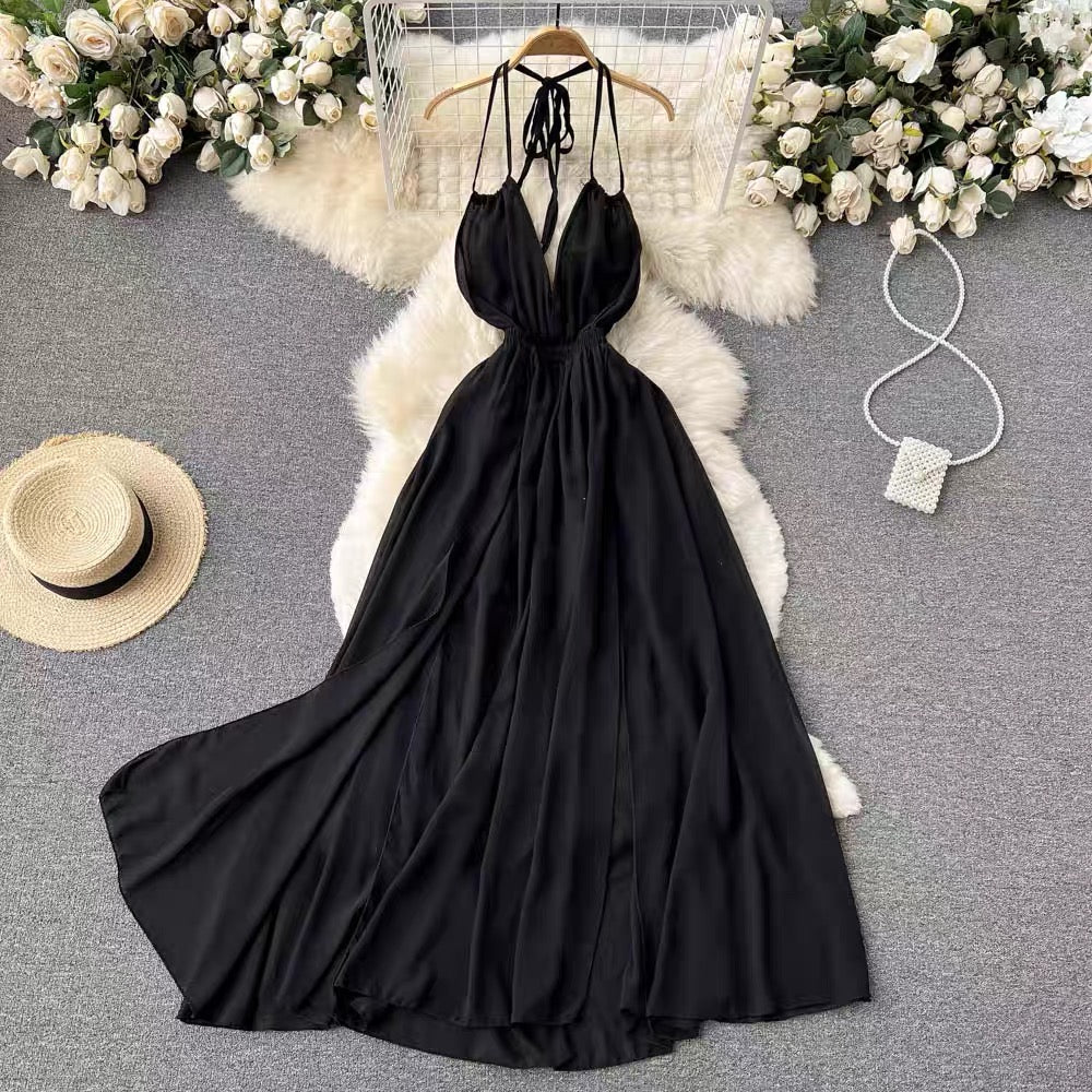 Suzain Backless Slit Maxi Dress Made For Her Label Suzain Backless Slit Maxi Dress Made For Her Label