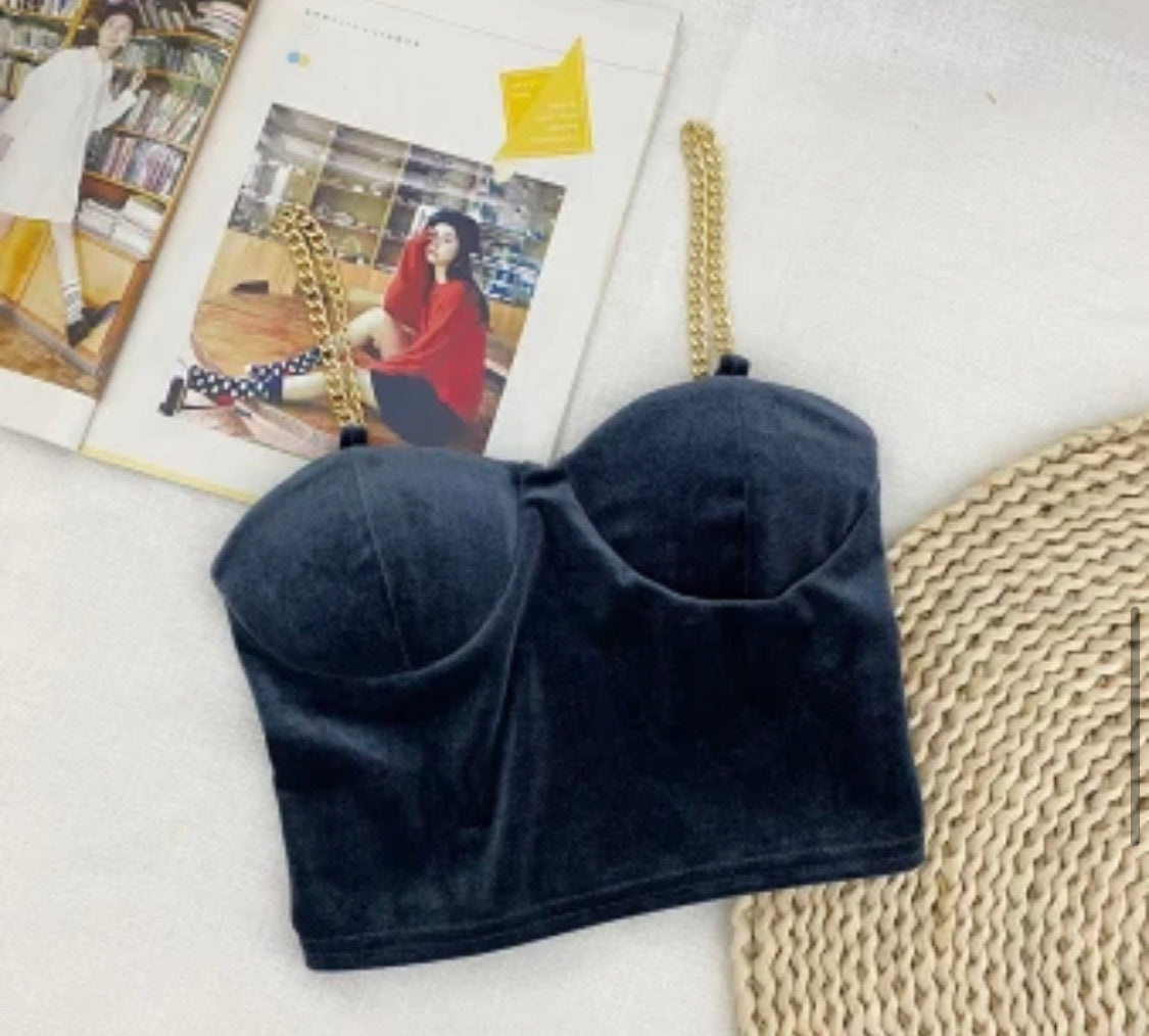 Larissa Velvet Cami Top