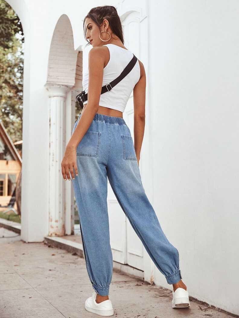 Side Slit Joggers - Made For Her Label