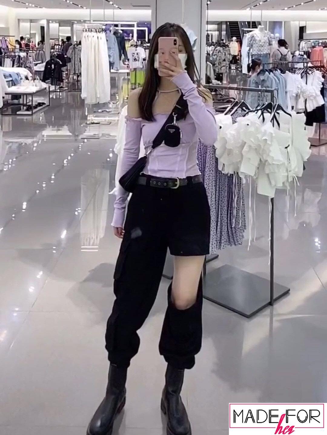 Naina In Our Leah Cargo Pants - Made For Her Label