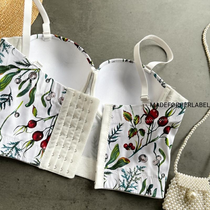 Alfa Floral Bustier