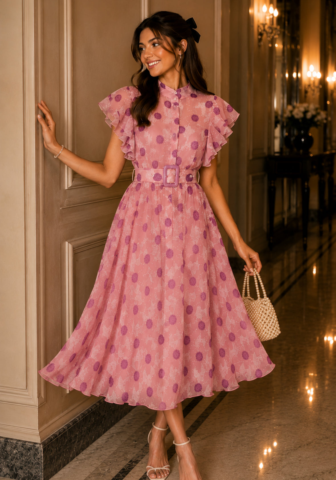 Betty Polka Dress - Made For Her Label