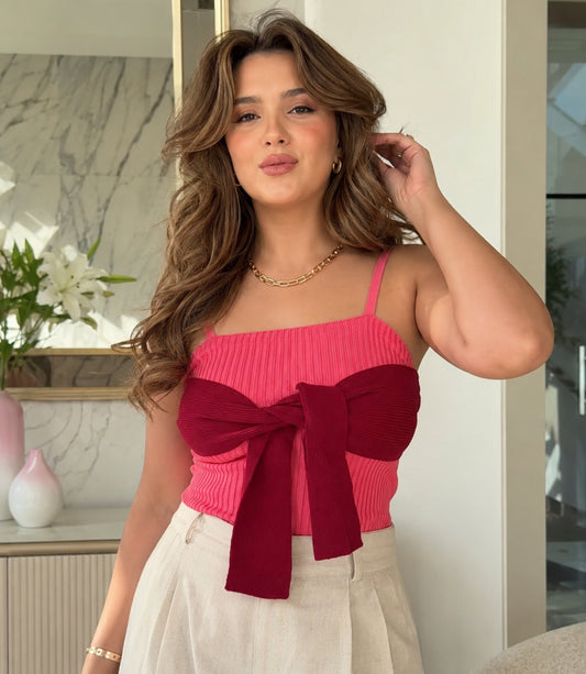 Nairobi Knitted Knot Top