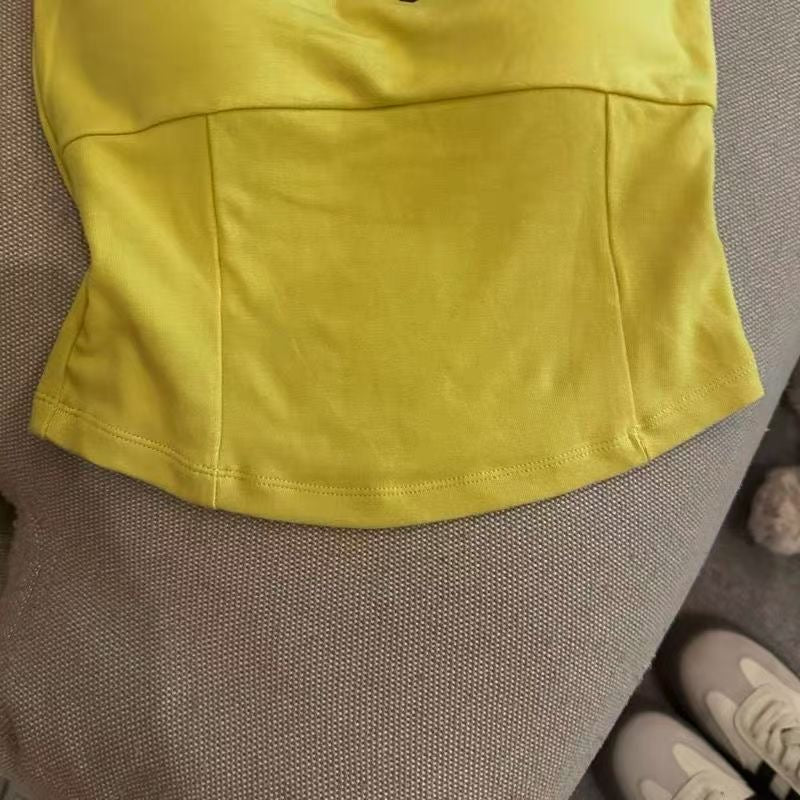 Sorrento Rebel Cutout Graphic Cami Top - Made For Her Label