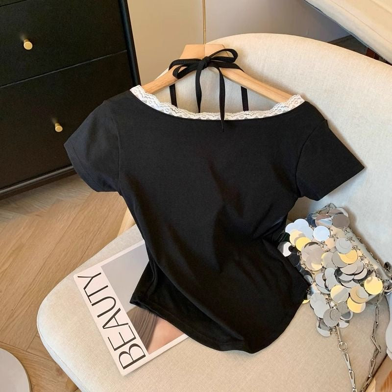 Milan Forever 18 Layered Lace Tee Top - Made For Her Label