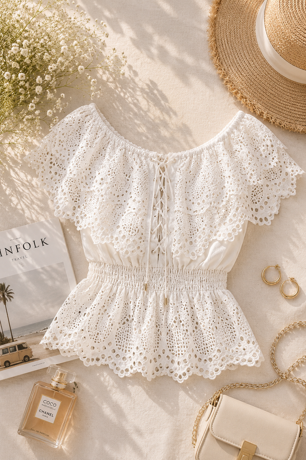 Amara Lace Blouse - Made For Her Label