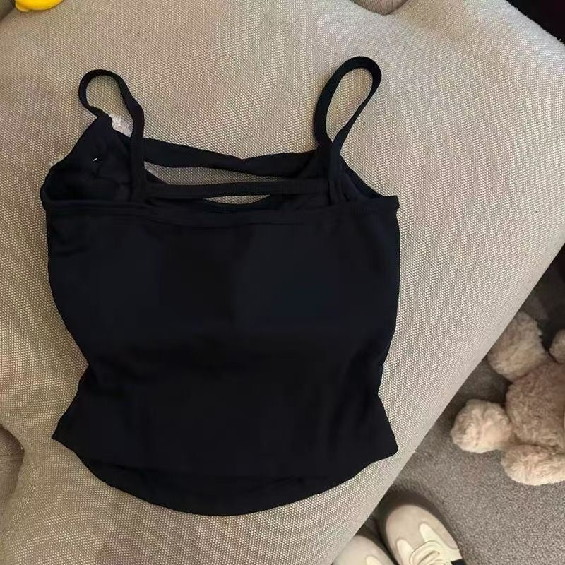 Sorrento Rebel Cutout Graphic Cami Top - Made For Her Label