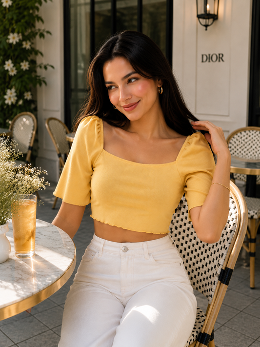Gargi Crop Top - Made For Her Label