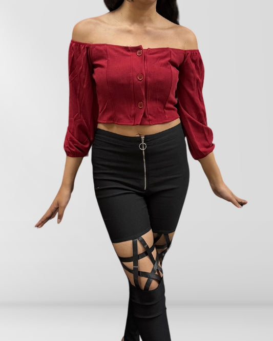 Kenna Off Shoulder Blouse