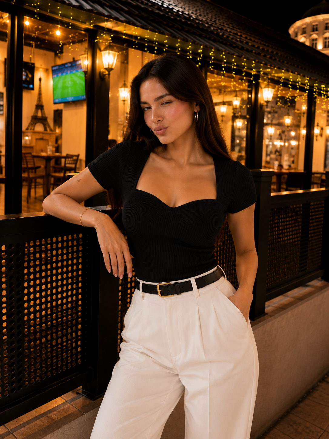 Harlow Ribbed Top