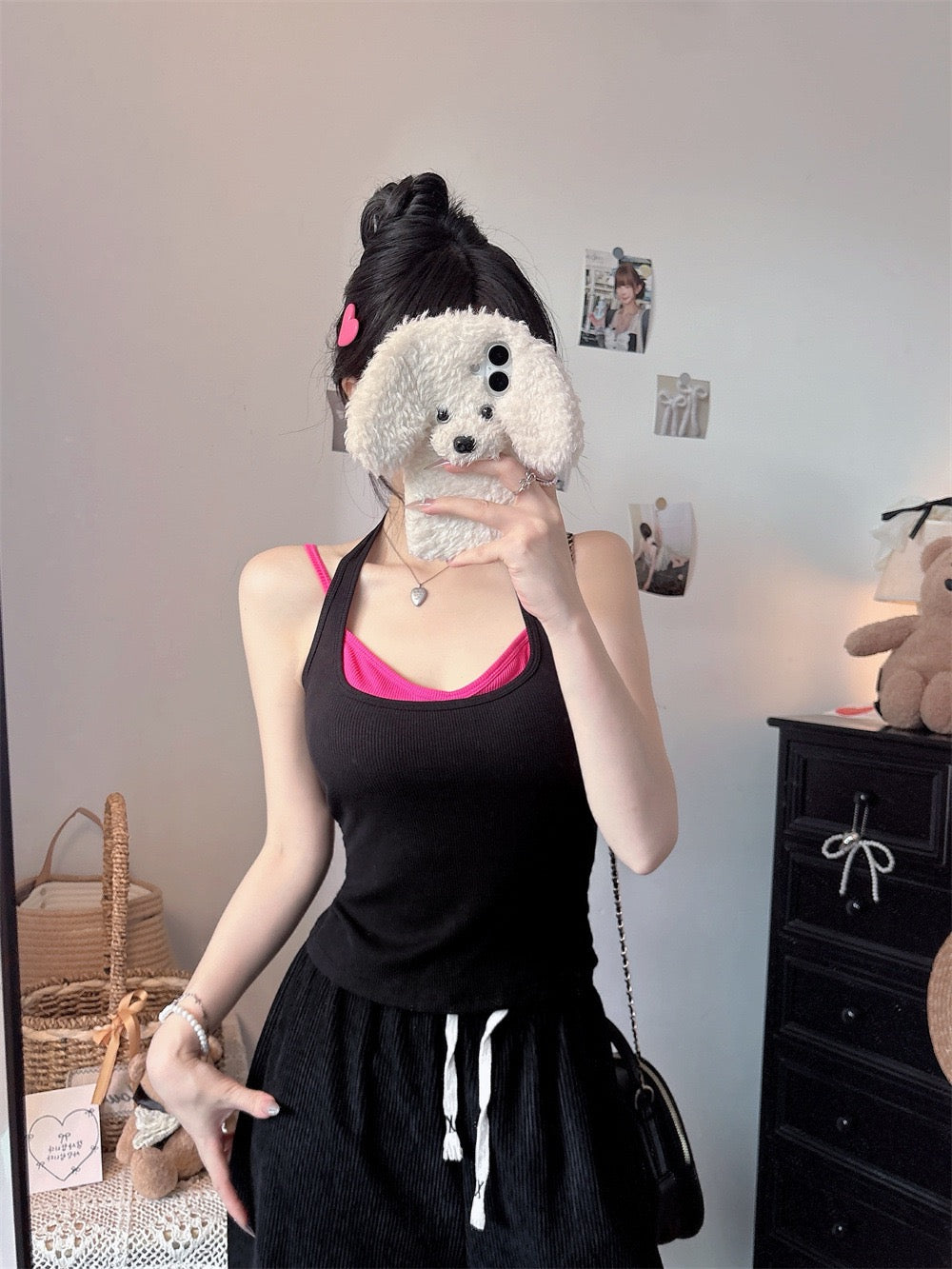 Kyoto Dual Layer Padded Rib Tank Top - Made For Her Label