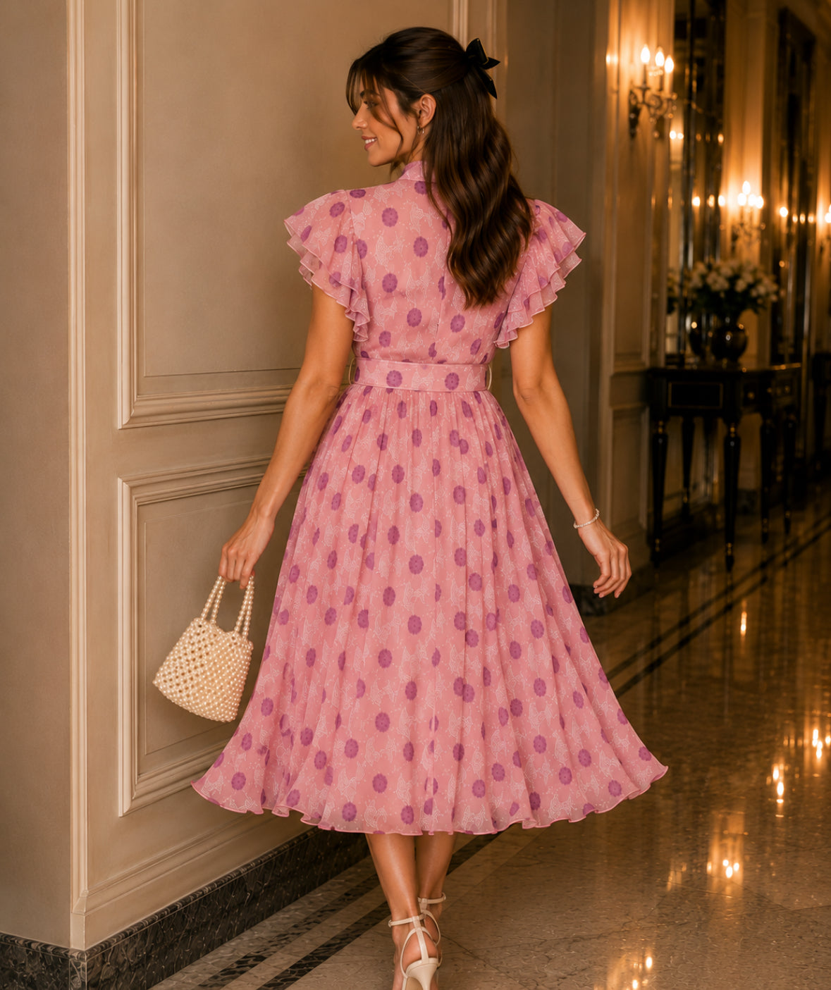 Betty Polka Dress - Made For Her Label