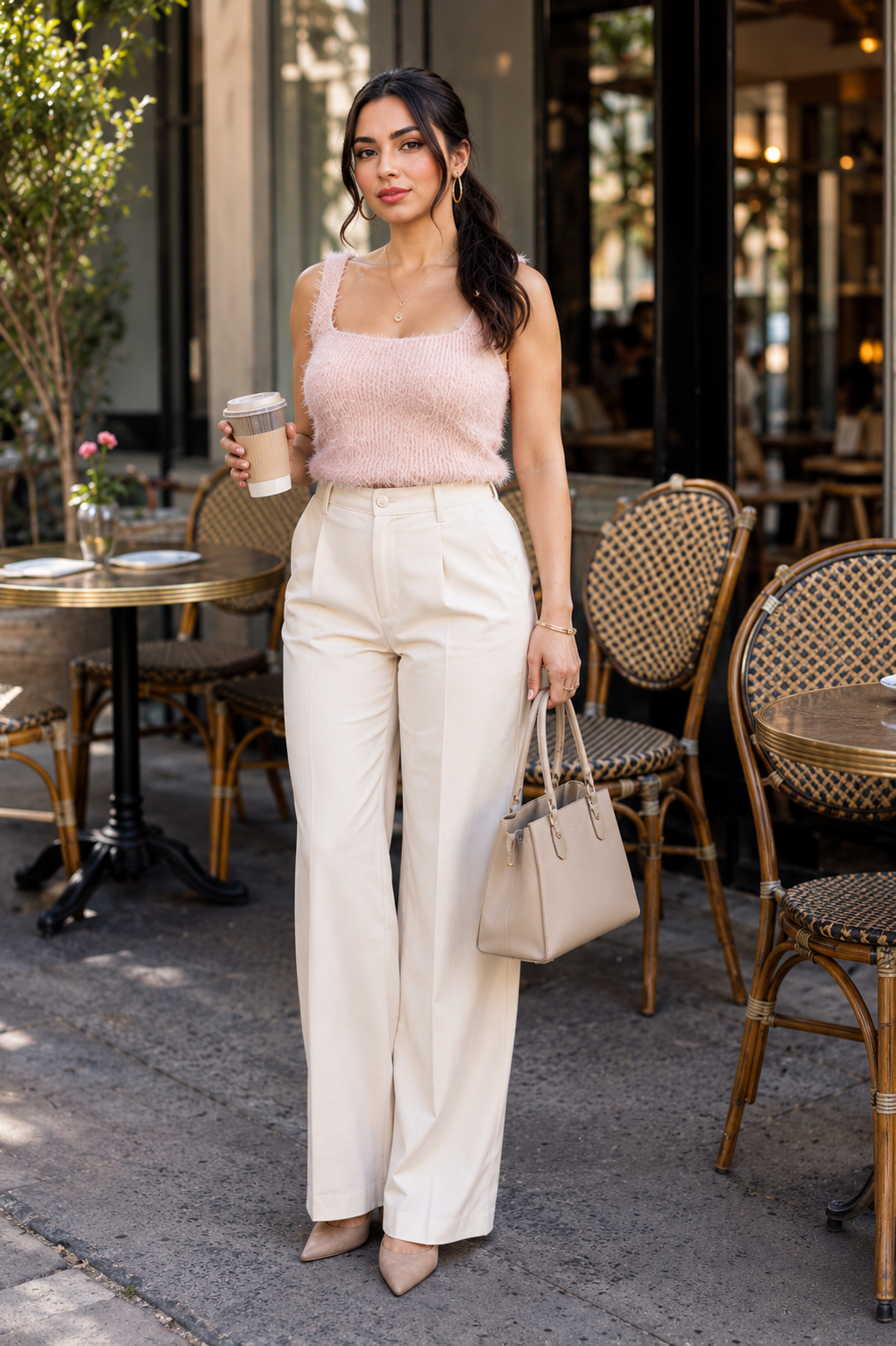 Ramona Furry Cami Top - Made For Her Label