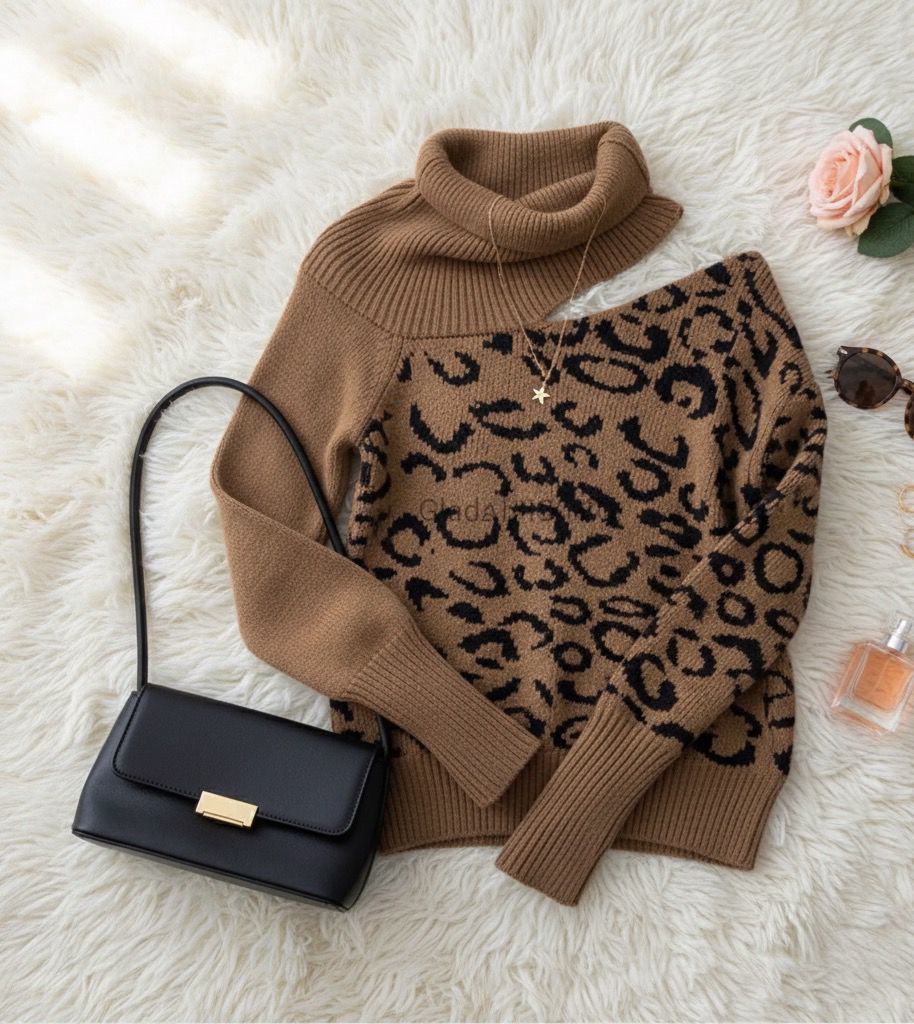 Cheetah Print Pullover - Made For Her Label