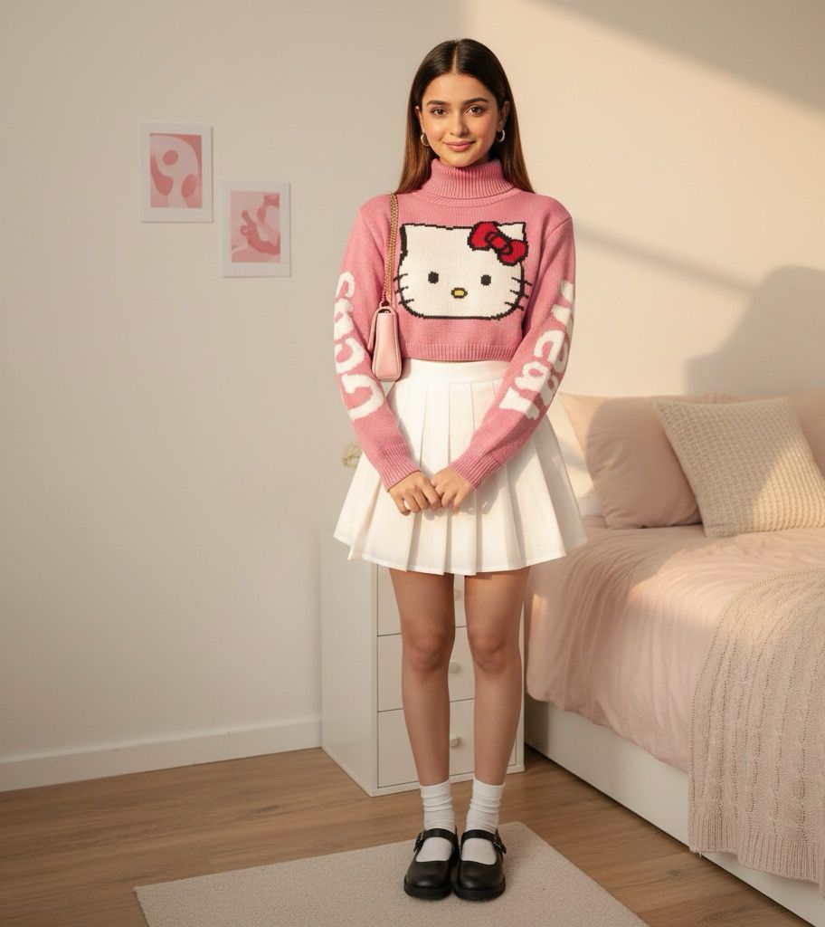 Hello Kitty Sweater - Made For Her Label