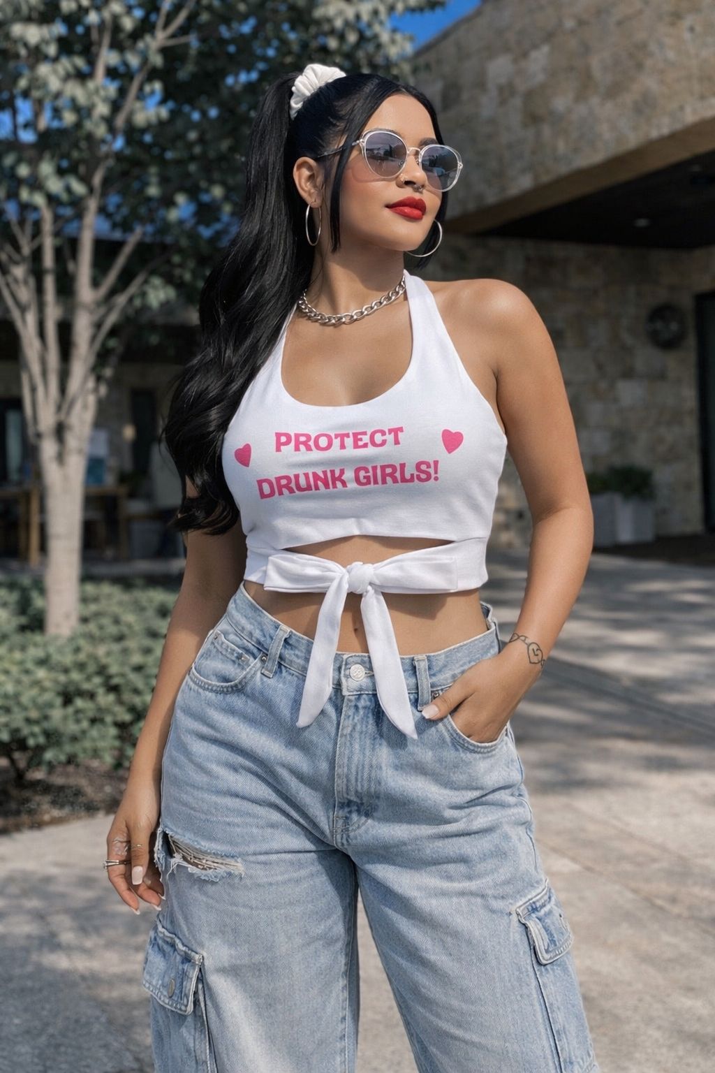 Protect Drunk Girls Cami Tee - Made For Her Label