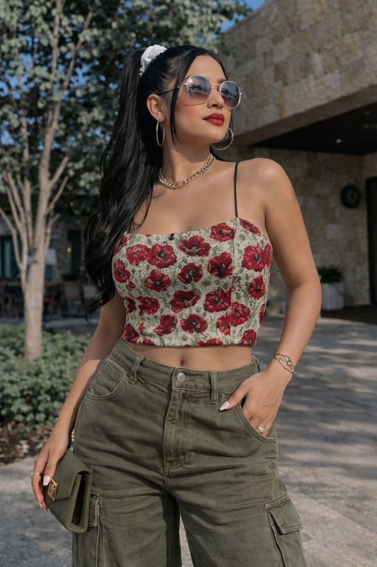 Aricc Floral Top - Made For Her Label