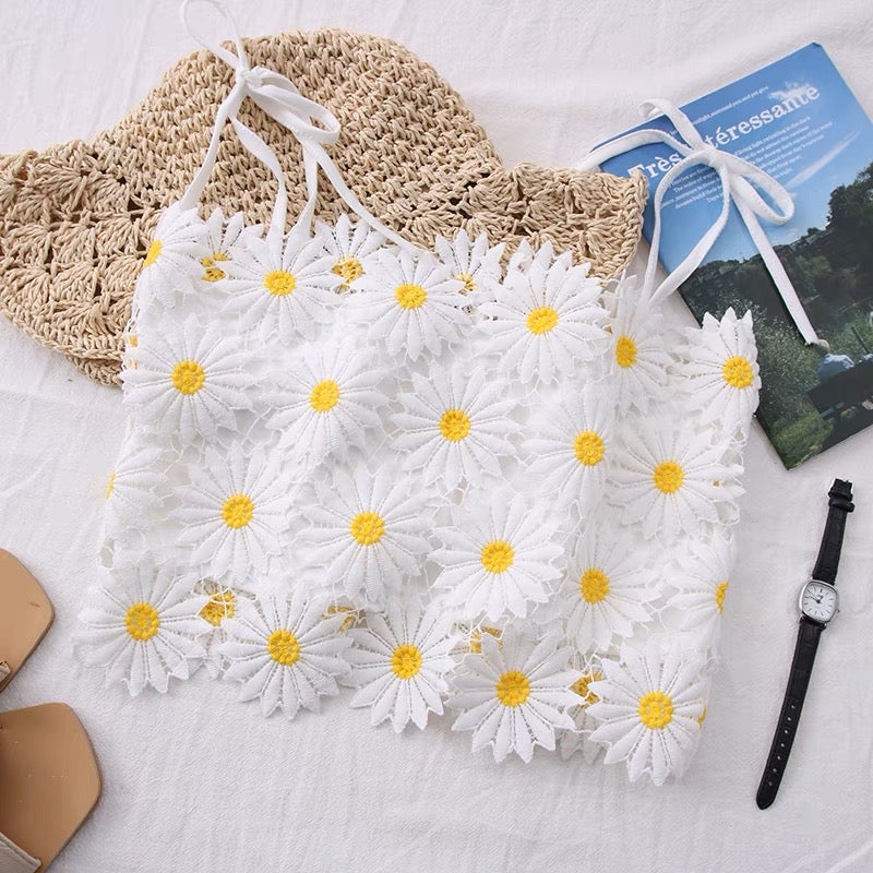 Daisy Crop Top - Made For Her Label