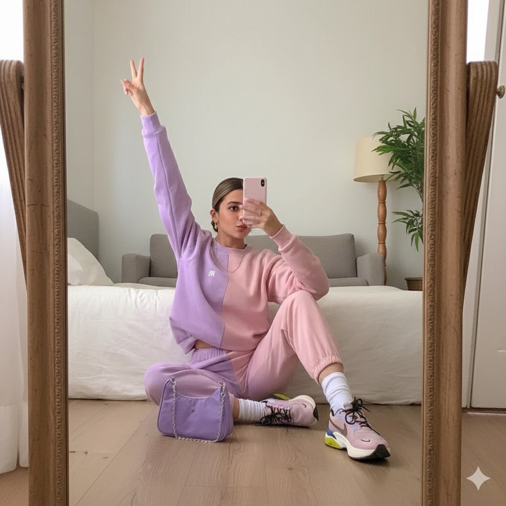 Duo Colour Pastel Co-ords - Made For Her Label