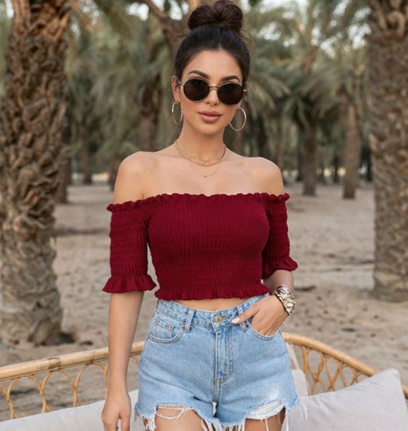 Mia Ruched Top - Made For Her Label