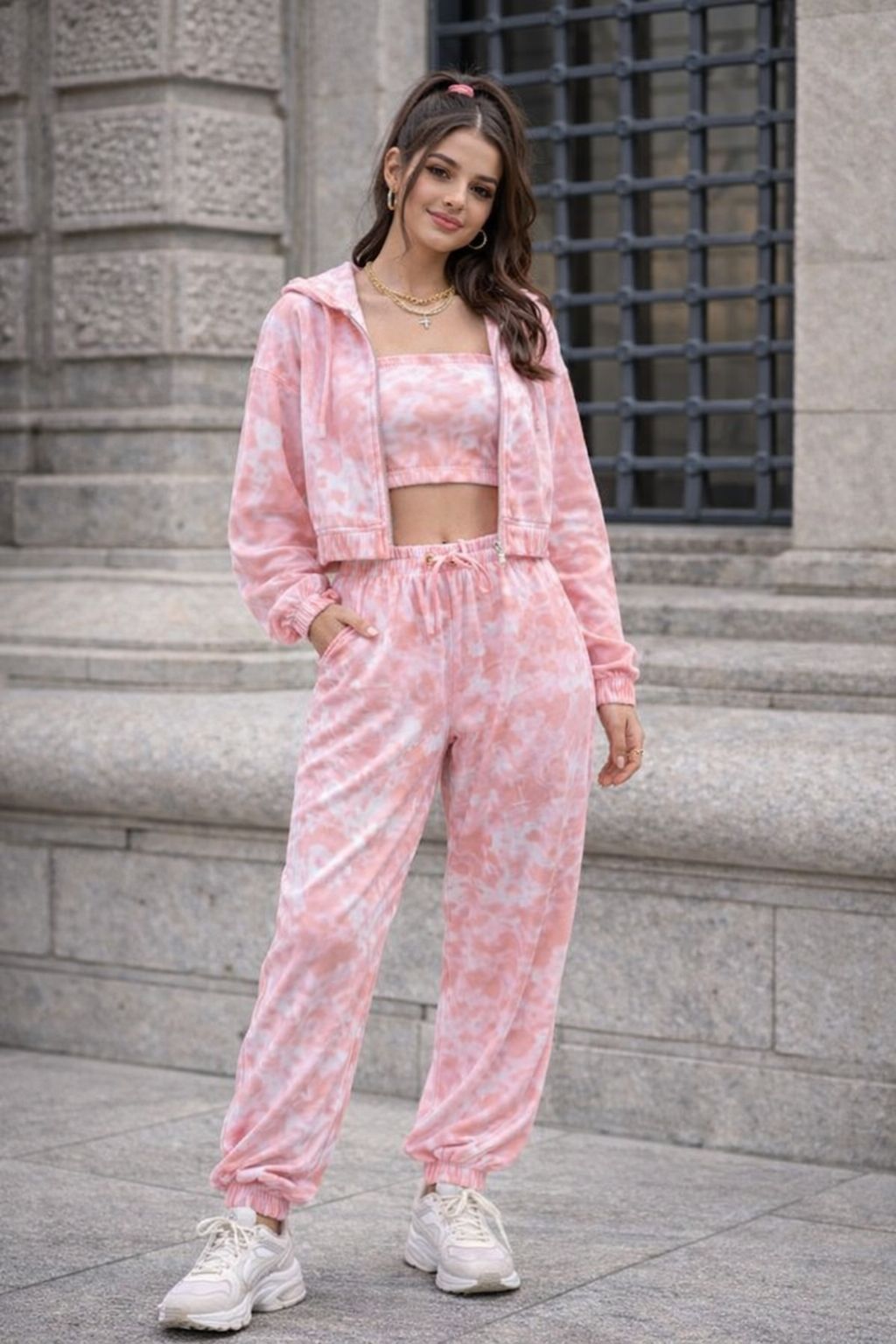 Juliet Tie Dye Tracksuit - Made For Her Label