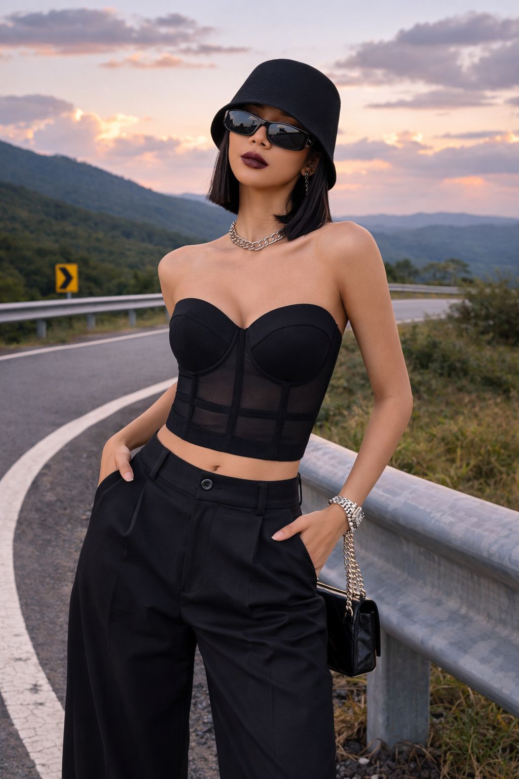 Mariyam Bustier Top