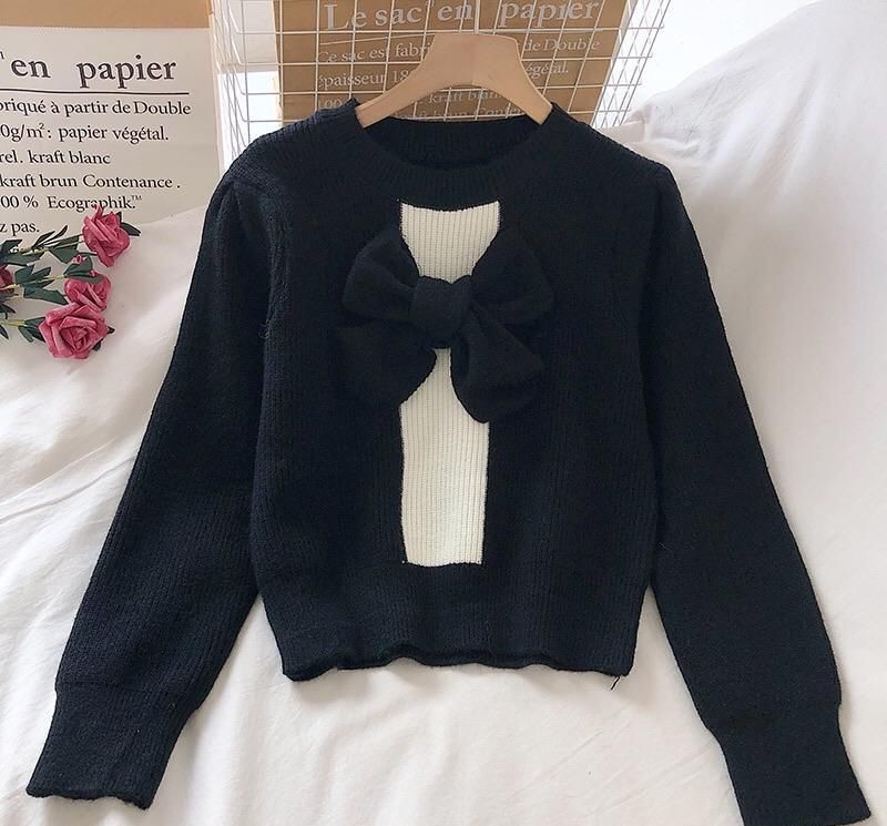 Mini Bow Sweater - Made For Her Label