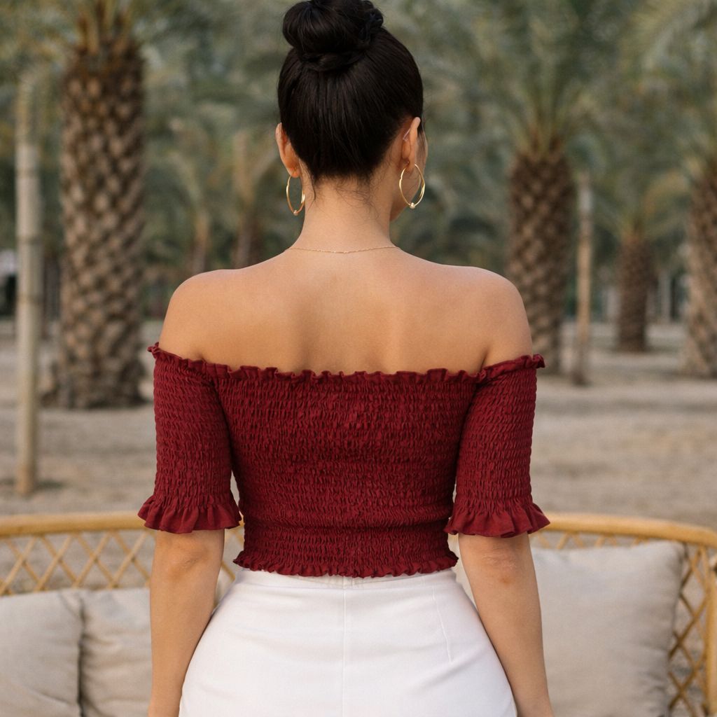 Mia Ruched Top - Made For Her Label