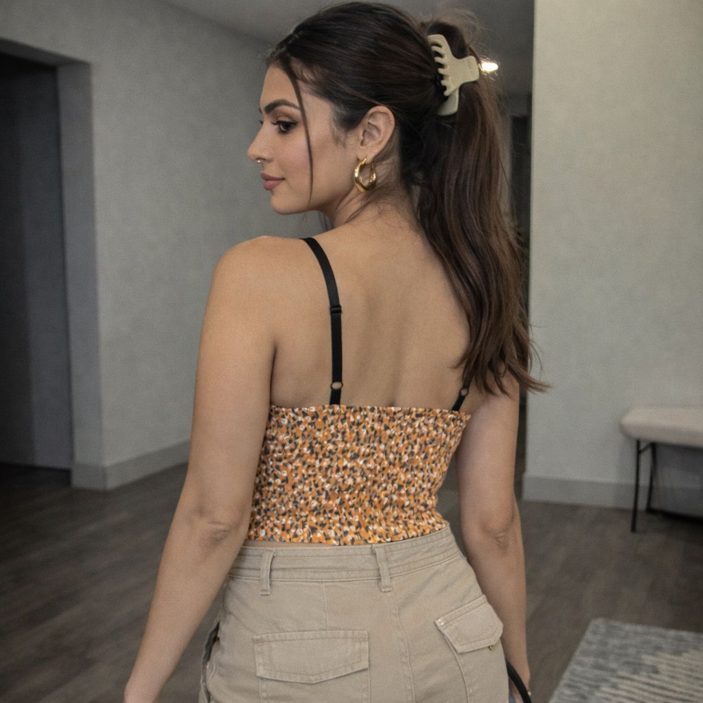 Floral Cami Crop Top - Made For Her Label