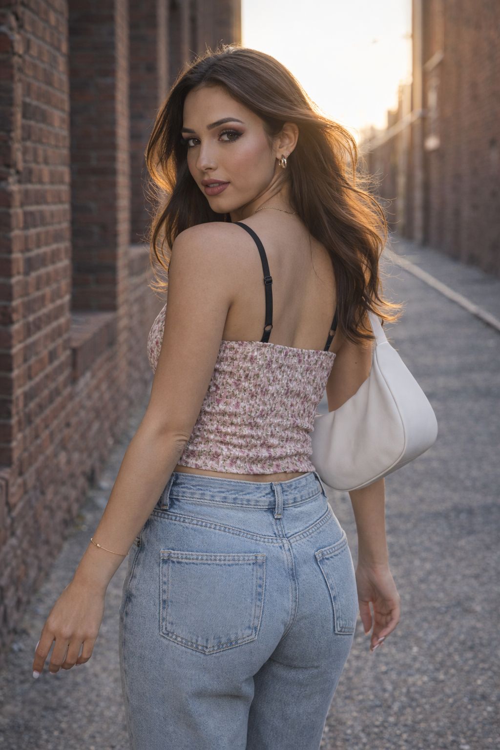 Floral Cami Crop Top - Made For Her Label