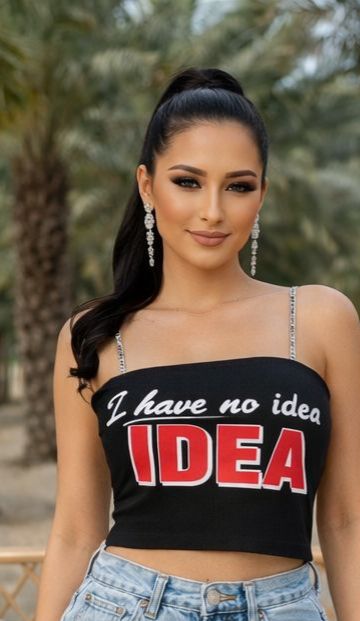 No Idea Crop Top - Made For Her Label