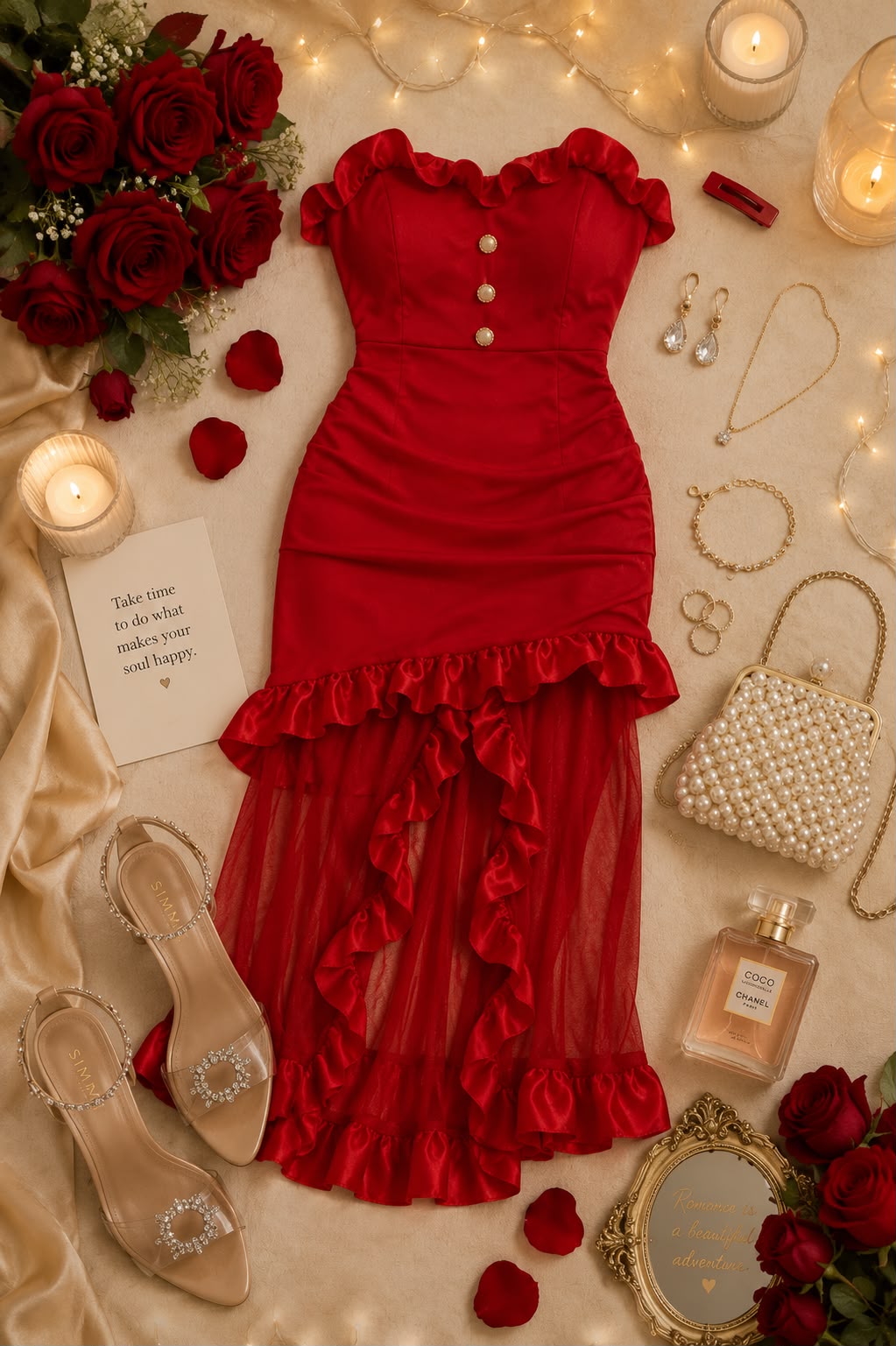 Sibasa Tube Ruffle Dress - Made For Her Label
