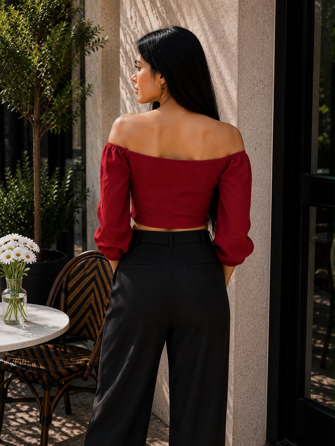 Kenna Off Shoulder Blouse - Made For Her Label