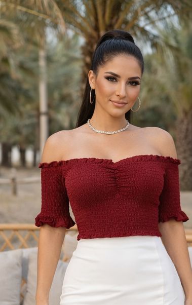Mia Ruched Top - Made For Her Label