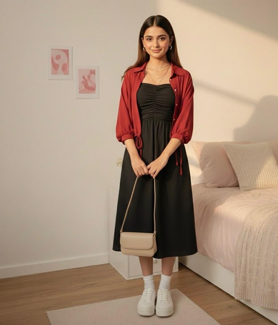 Anna Shirt And Dress Set - Made For Her Label