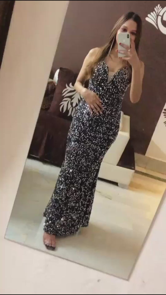 Alisha In Our Gima Sequin Dress