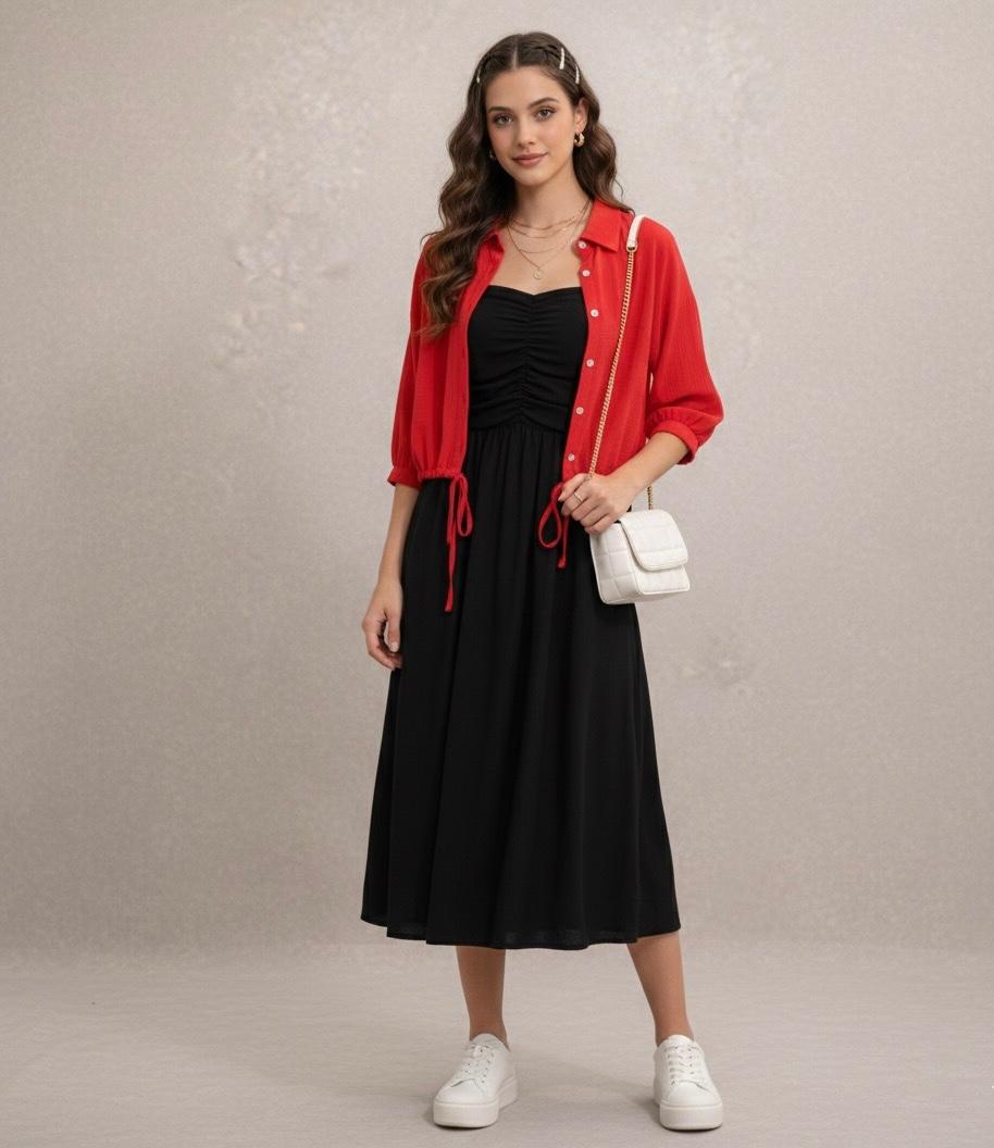 Anna Shirt And Dress Set - Made For Her Label