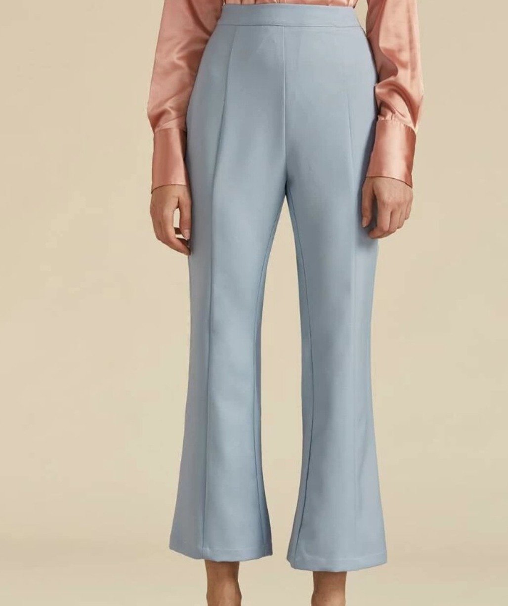 Flare Leg Solid Pants - Made For Her Label
