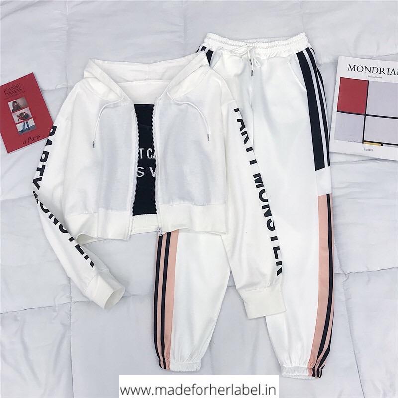Vegan Three Piece Tracksuit - Made For Her Label