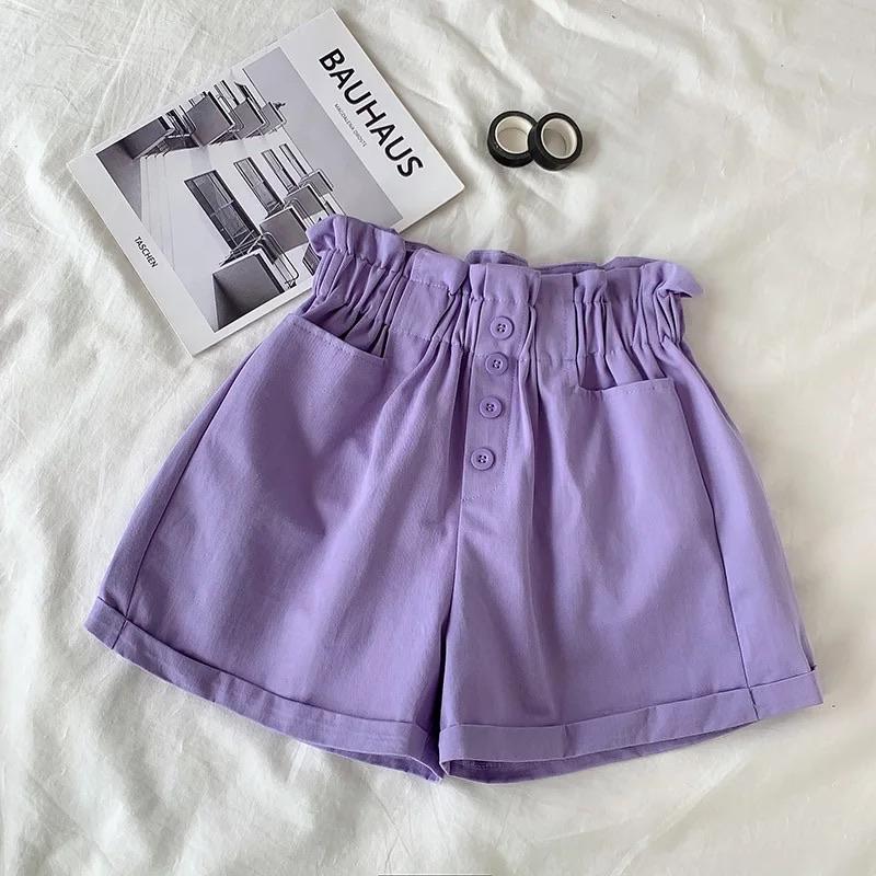 Enna Elastic Waist Shorts - Made For Her Label