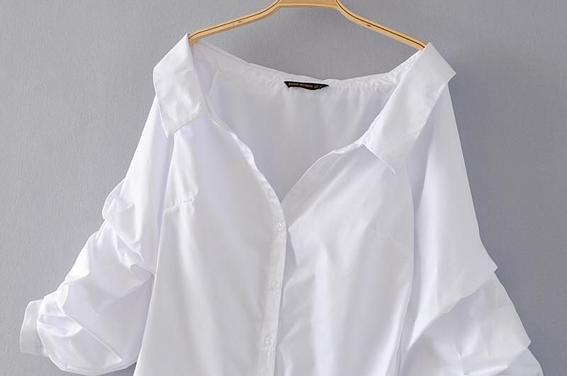 Mia White Shirt - Made For Her Label