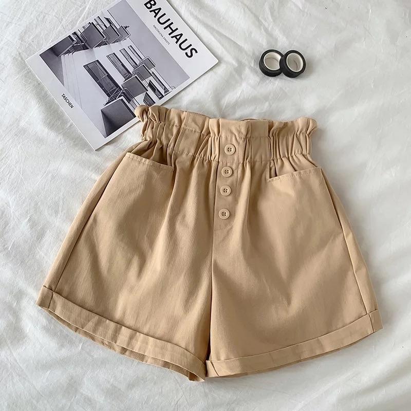 Enna Elastic Waist Shorts - Made For Her Label