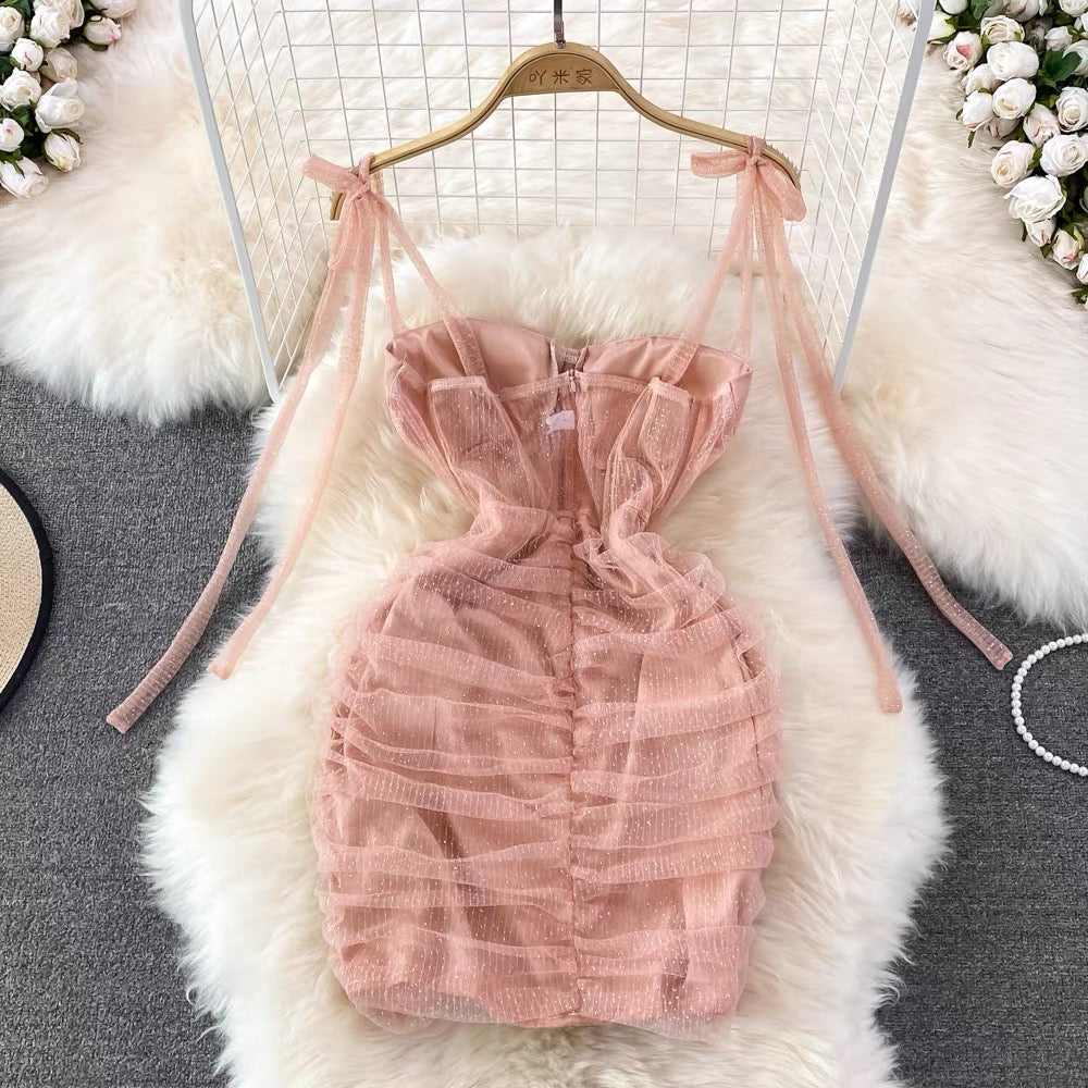 Emery Shimmery Mini Dress - Made For Her Label